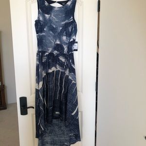 NWT-Calvin Klein High Low Dress